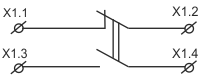 Схема электрических подключений концевого выключателя КВ-03